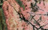 Polished Rhodonite Slab - Australia #65413-1